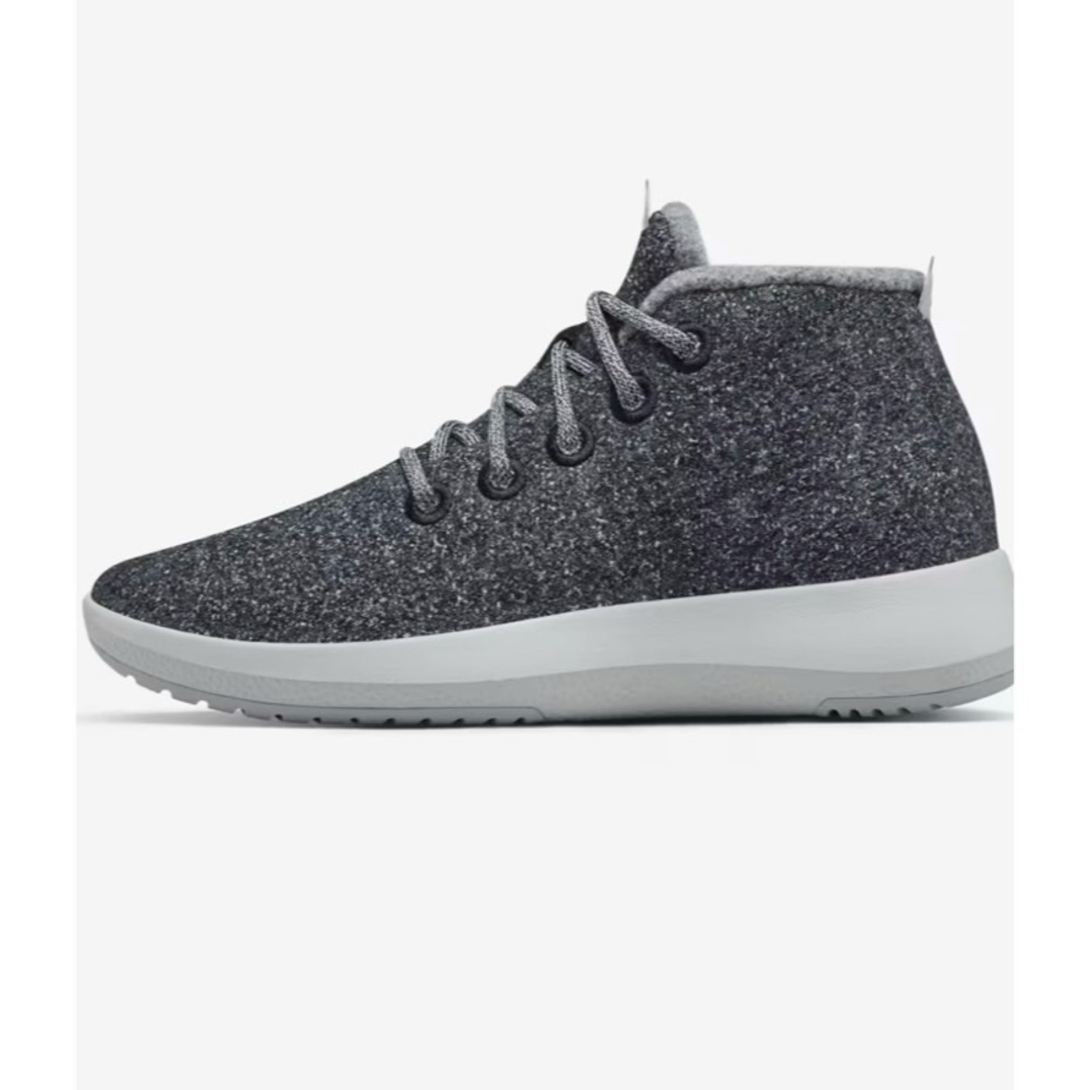 Allbirds Women's Wool Runner-up Mizzles in Natural Grey 8 - Picture 3 of 14